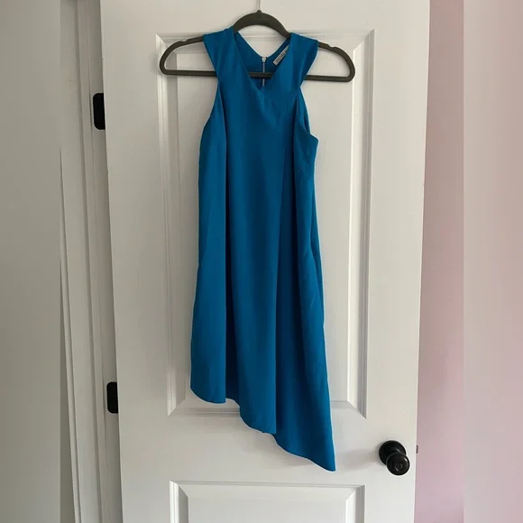 Rachel Rachel Roy Dresses | Rachel Rachel Roy Asymmetrical Blue Dress | Color: Blue | Size: Xs | Nbrigagliano's Closet